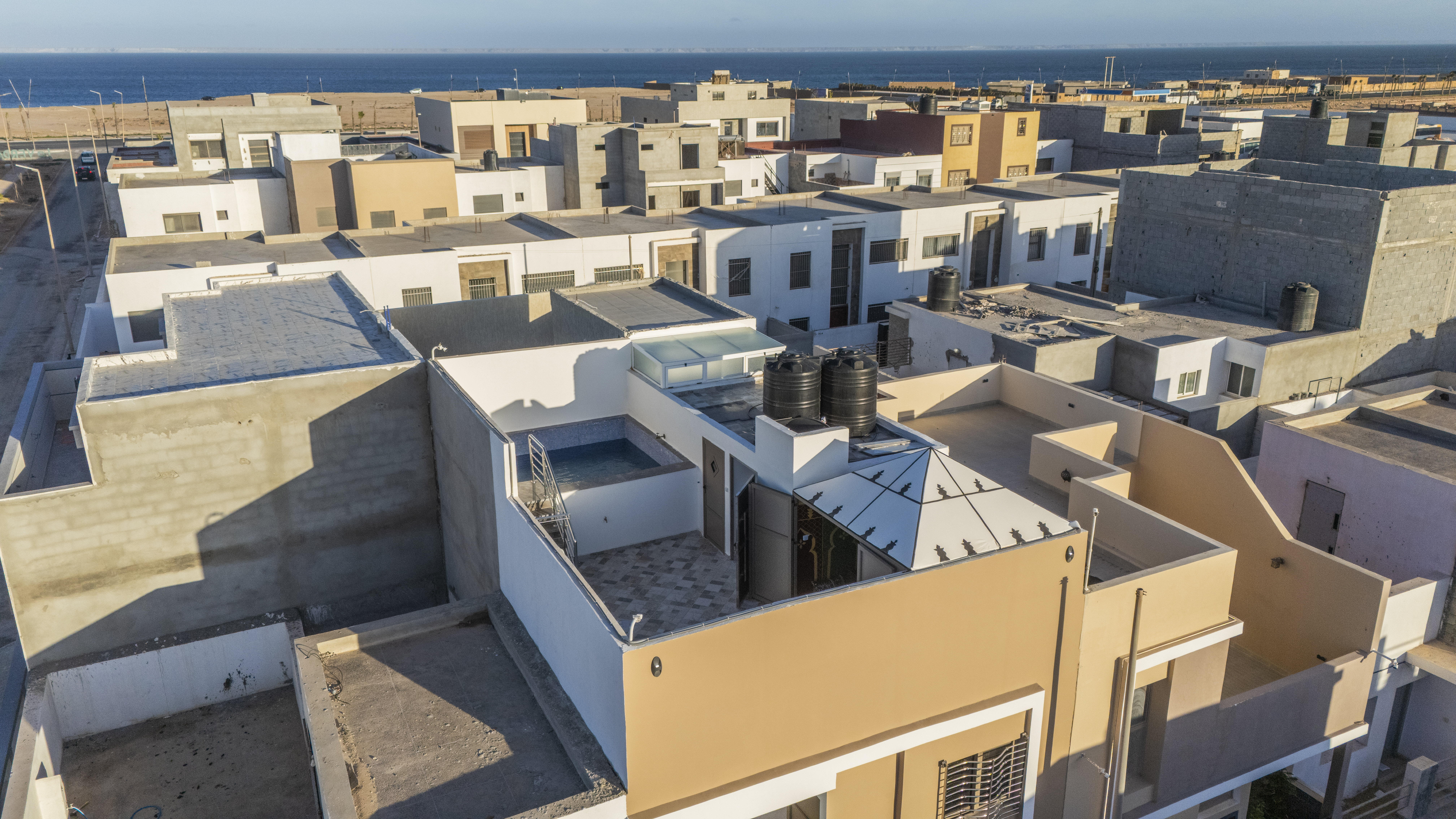 Villa America Dakhla Aerial View